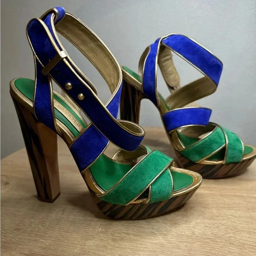 BCBGMaxAzria Suede Heels - Picture 5 of 10